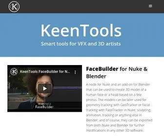 Keentools.io(Smart tools for VFX and 3D artists) Screenshot