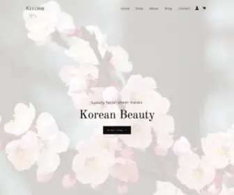 Keeome.com(KEEOME) Screenshot