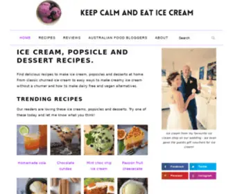 Keep-Calm-AND-Eat-Ice-Cream.com(Ice Cream) Screenshot