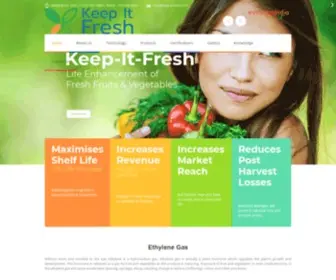 Keep-IT-Fresh.com(Shelf Life Extension) Screenshot