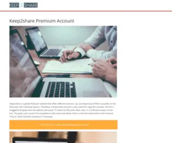 Keep2Sharepremium.net(Keep2share Premium Account) Screenshot