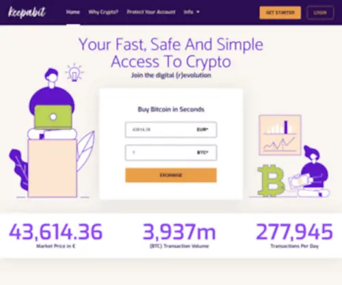 Keepabit.com(Your Fast) Screenshot