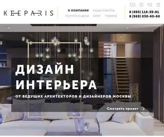 Keeparis.ru(Главная) Screenshot