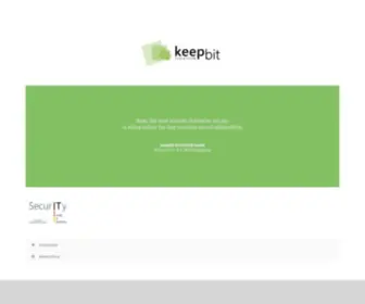 Keepbit.de(keepbit) Screenshot