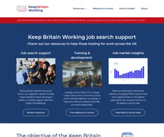 Keepbritainworking.com(Keep Britain Working) Screenshot
