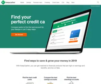 Keepcasher.com(Find the Best Banks) Screenshot