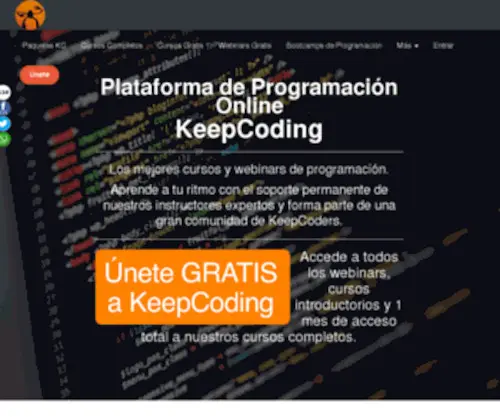 Keepcoding.es(KeepCoding by AGBO) Screenshot