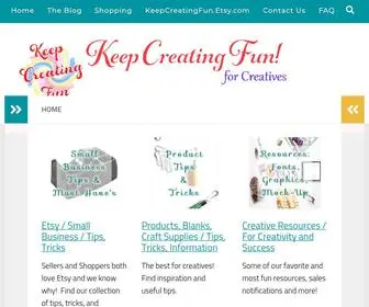 Keepcreatingfun.com(Keepcreatingfun) Screenshot