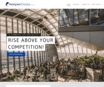 Keeperclicks.com(KeeperClicks) Screenshot