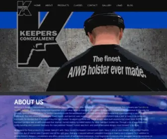 Keepersconcealment.com(Keepers Concealment) Screenshot