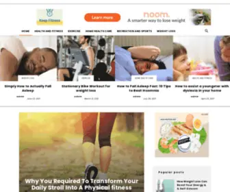 Keepfitness.net(Keep Fitness) Screenshot