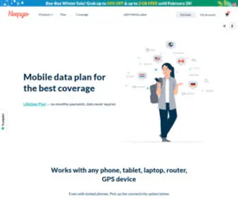 Keepgo.com(ESIM and SIM card for the best coverage at wholesale rates) Screenshot