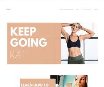 Keepgoingkat.com(Keep Going) Screenshot