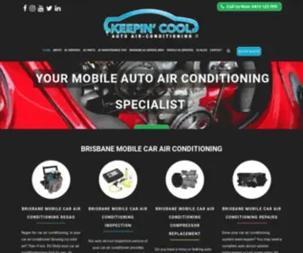 Keepincool.com.au(Brisbane Mobile Car Air Conditioning) Screenshot