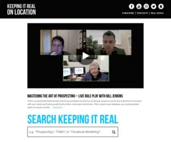 Keepingitreal.com(Keeping it Real) Screenshot