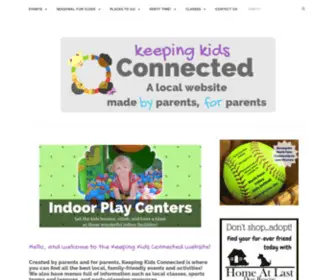 Keepingkidsconnected.com(Keeping kids connected) Screenshot