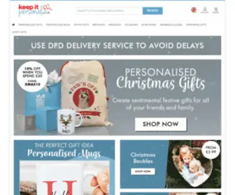 Keepitpersonal.co.uk(Engraved Gifts) Screenshot