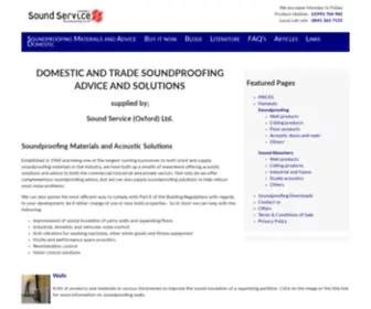 KeepitQuiet.co.uk(Soundproofing products floors) Screenshot