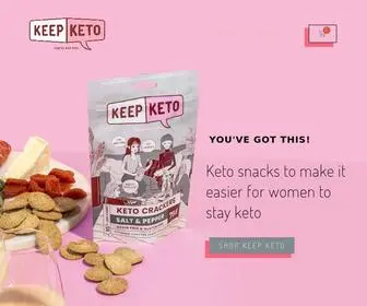 Keepketo.com.au(Keep Keto) Screenshot