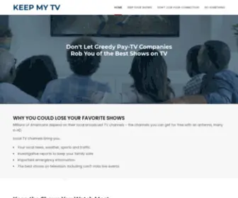 Keepmytv.org(Keep My TV) Screenshot