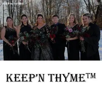 Keepnthyme.com(Keep'N Thyme) Screenshot