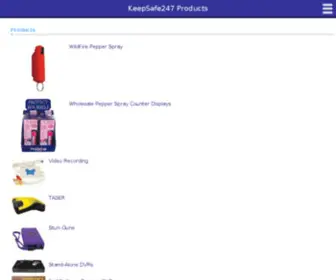 Keepsafe247.com(Product Home) Screenshot