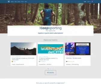 Keepsporting.com(Keepsporting) Screenshot