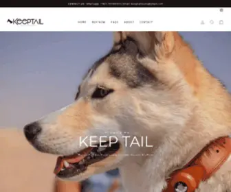 Keeptail.com(Dog Collars with Apple AirTag) Screenshot