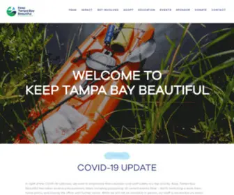 Keeptampabaybeautiful.org(Environmental Nonprofit) Screenshot