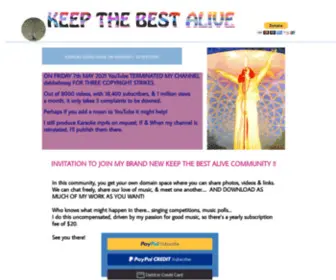 Keepthebestalive.com(KEEP THE BEST ALIVE) Screenshot