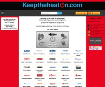 Keeptheheaton.com(Gas Boiler Spares) Screenshot