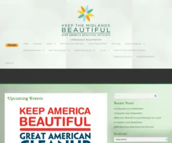 Keepthemidlandsbeautiful.com(Celebrating 31 Years of Service) Screenshot