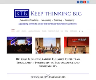 Keepthinkingbig.com(Keep Thinking Big) Screenshot