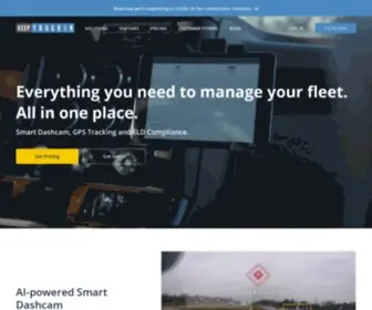 Keeptruckin.com(Fleet Management Software & Solution) Screenshot
