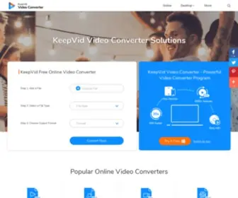 KeepVid.cc(KeepVid Online Video Converter) Screenshot