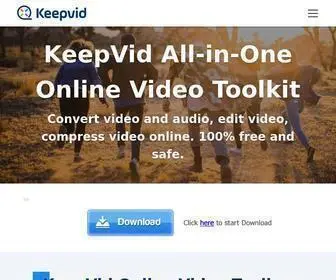 KeepVid.com(Online Video) Screenshot