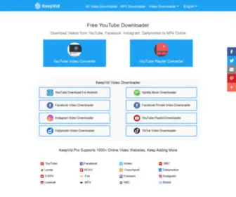 KeepVid.pro(YouTube Downloader) Screenshot
