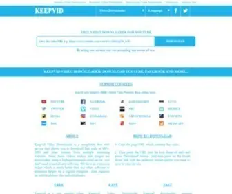 KeepVid.site(Free YouTube Shorts Video downloader online) Screenshot