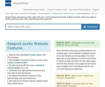 KeepVid.works(Online Video downloader) Screenshot