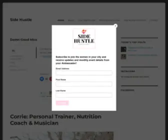 Keepyosidehustle.com(Side Hustle) Screenshot