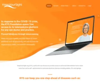 Keepyoursight.org(Keep Your Sight) Screenshot
