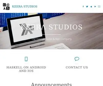 Keera.co.uk(Haskell Games & Mobile Apps) Screenshot