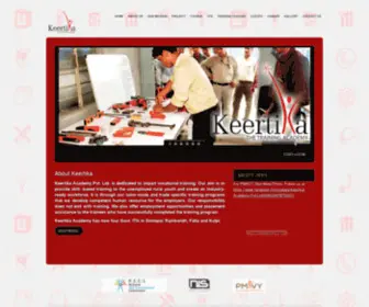 Keertika.co.in(Keertika Academy) Screenshot