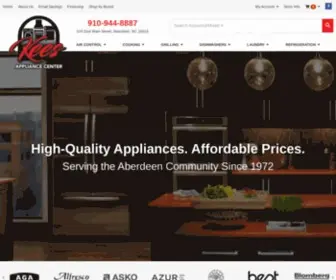 Keesappliance.com(Kees Appliance Center) Screenshot