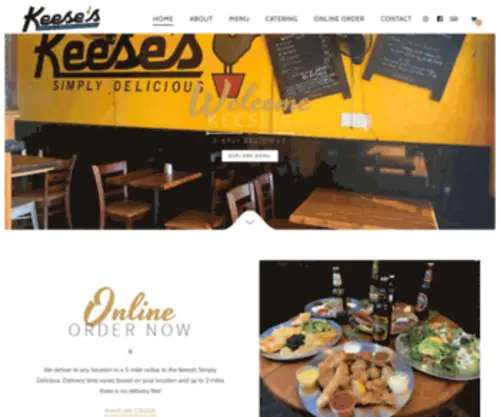 Keeses.com(Fort Lauderdale) Screenshot