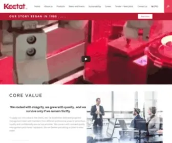 Keetat.com.hk(Kee Tat Manufactory Holdings Ltd) Screenshot