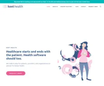 Keethealth.com(Keet Health) Screenshot