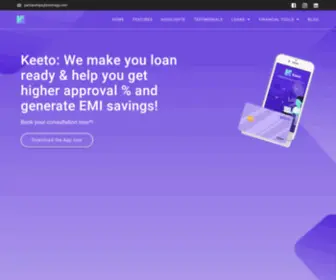 Keetoapp.com(Improve Credit Score Online) Screenshot