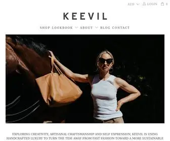 Keevil.com.au(KEEVIL specialises in luxury design) Screenshot