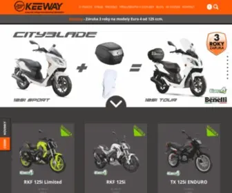 Keeway-Motor.cz(Keeway Motor) Screenshot